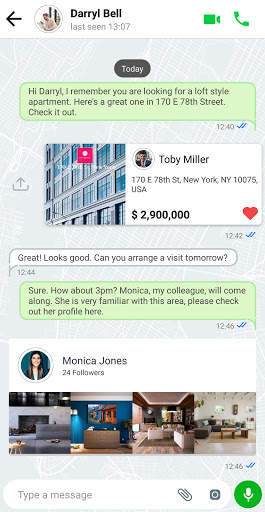 Real Estate Messenger скриншот 1