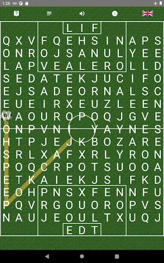 Words search: Verbal Football screenshot 7