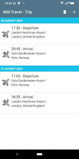 MSI Travel screenshot 2