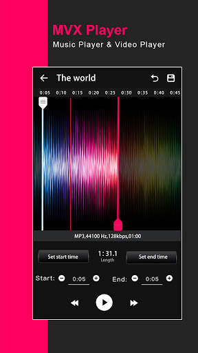 MVX Player - Music Player & Video Player 5 تصوير الشاشة