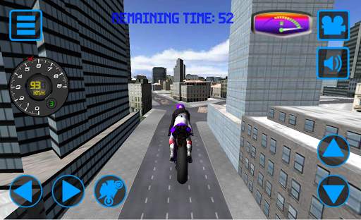 Motorbike Driving 3D City screenshot 7