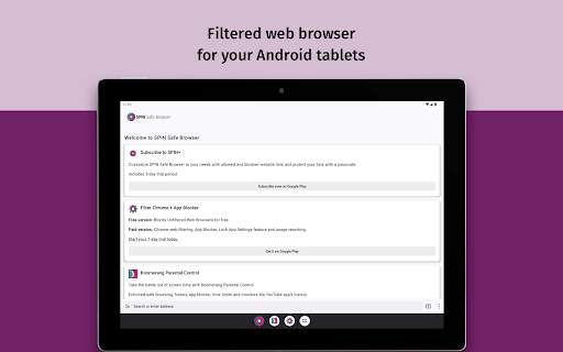SPIN Safe Browser: Web Filter screenshot 7