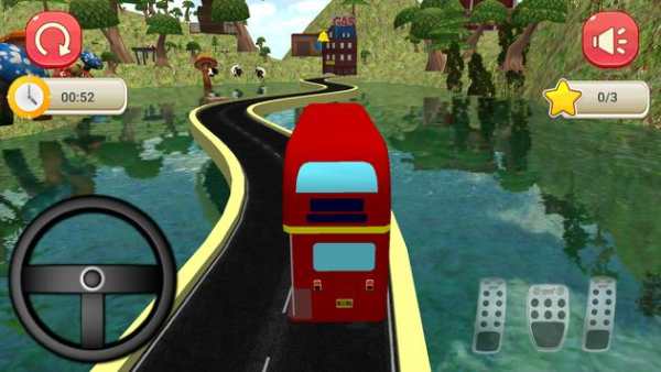 Simulator Balapan Bus screenshot 6