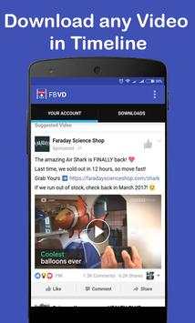 Descargar videos para Facebook screenshot 5