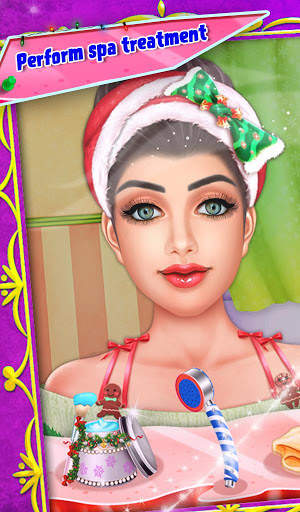 Christmas Makeup Dressup Games : Girls Games screenshot 3