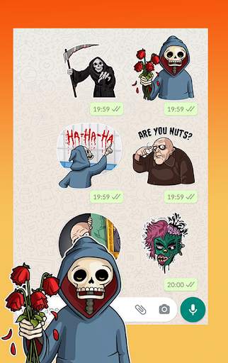 🔥 Horror Stickers for Whatsapp 2020 screenshot 4