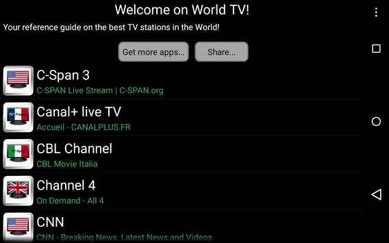 World TV screenshot 5
