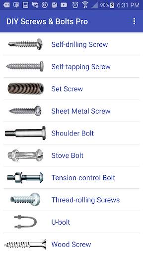 DIY - Screws & Bolts - Free screenshot 2