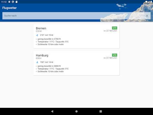 Flugwetter - METAR & TAF screenshot 4