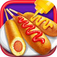 Street Food - Corn Dog Maker logo