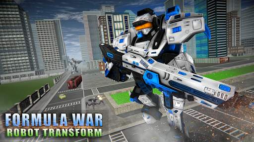 Transform Car Robot Game : Formula Car Robot War screenshot 4