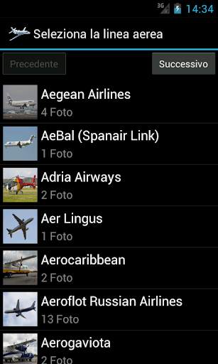Airplane Photo - Foto di Aerei screenshot 2