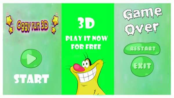 Oggy run 3D screenshot 2
