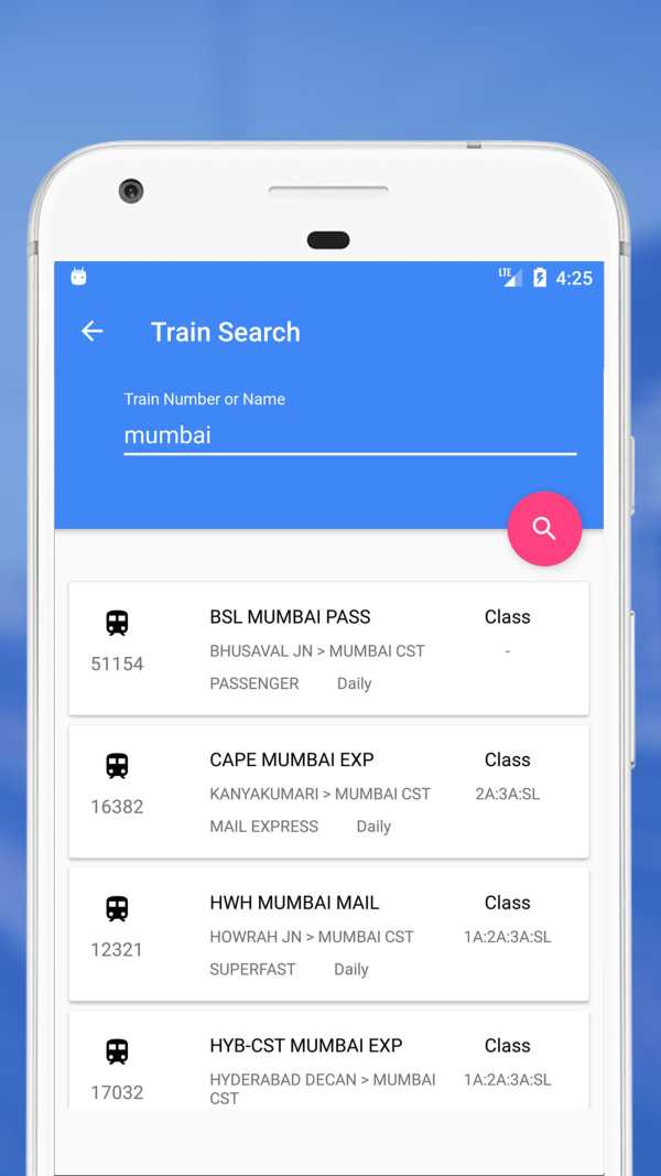 Live Train Status, PNR Status & Indian Rail Info screenshot 2