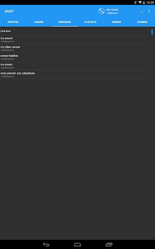 Mon Lecteur de Musique screenshot 16