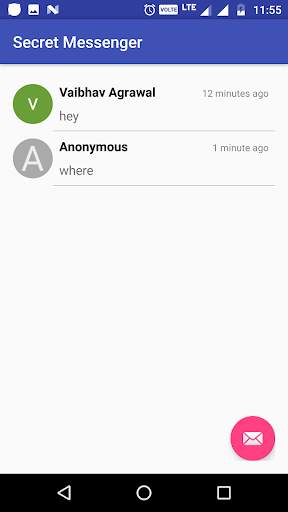 Secret Messenger screenshot 1