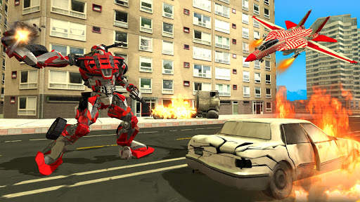 Airplane Jet Robot Transform screenshot 3