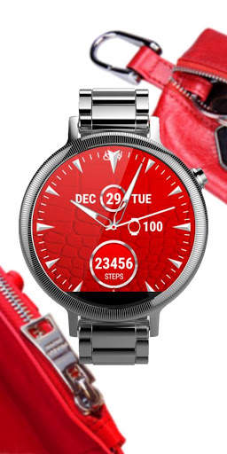 Watch Face Red Art screenshot 1