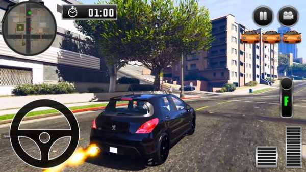 Driving Suv Peugeot Car Simulator screenshot 1