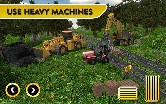 Real Railway Track Construction Simulator 2017 screenshot 3