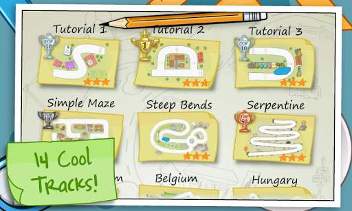 Paper Racing screenshot 2