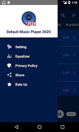 Default Music Player 2020 screenshot 6
