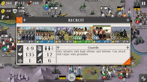 European War 4 : Napoleon 2 تصوير الشاشة