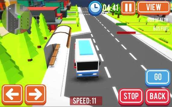 Cartoon Bus Simulator 3D screenshot 6