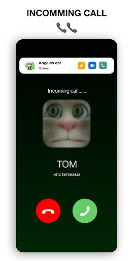tom-cat📱Video Call  talk and Chat Prank screenshot 3