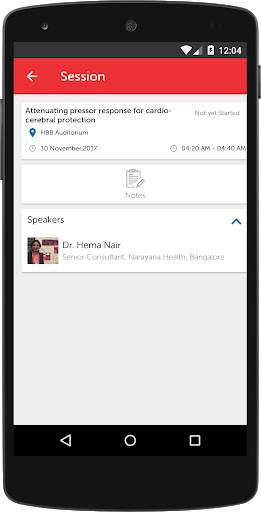 TMC DAC 2017 conference app screenshot 5
