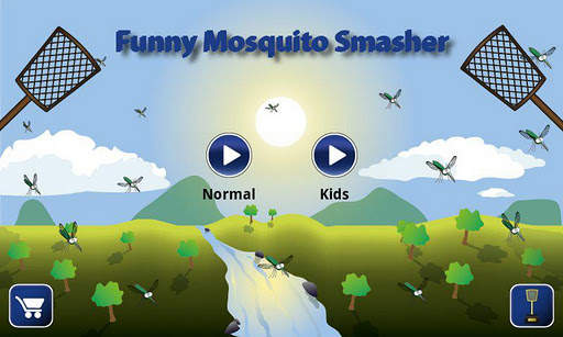Funny Mosquito Smasher Free screenshot 1