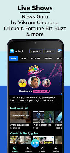 Editorji - Latest Video news screenshot 4