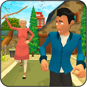 Virtual Crazy Neighbor Bully Boy Game icon