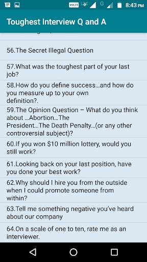 Interview Questions and Answers screenshot 7