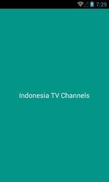 Indonesia TV Channels स्क्रीनशॉट 1