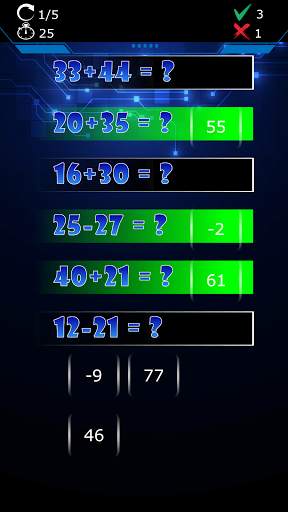JRMath - Mental matematyka, gry matematyczne screenshot 5