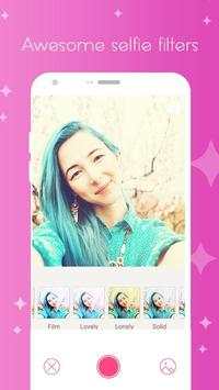 Candy Selfie Cam - Beauty Plus, Kawaii Stickers screenshot 3
