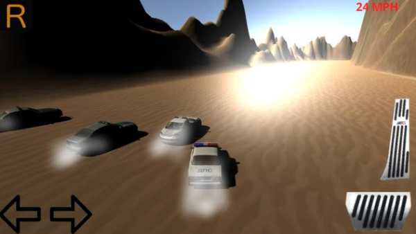 Racer traffic Police van games screenshot 4