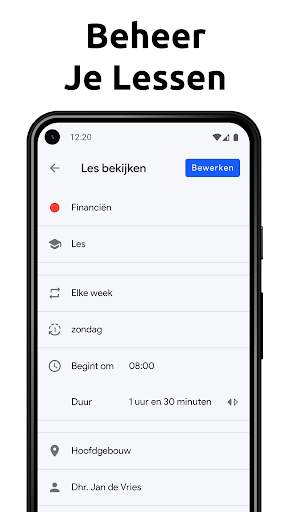 Schoolplanner - Rooster screenshot 5