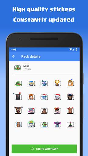 CR Emotes - Stickers for WhatsApp screenshot 3