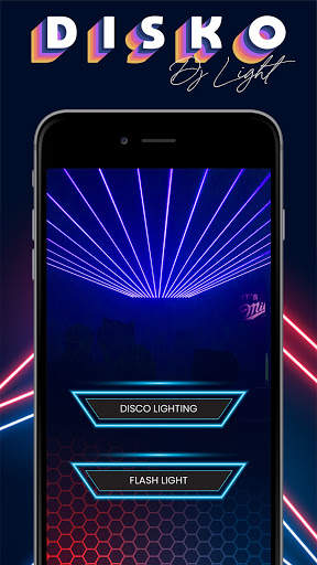 Disco dj Light with Color Flashlight 2021 screenshot 2