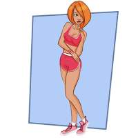 Learn to draw a sexy girl logo