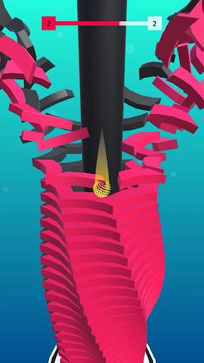 Stack Crash Drop Fall Ball screenshot 1