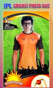 Ipl Cricket Photo Suit screenshot 1