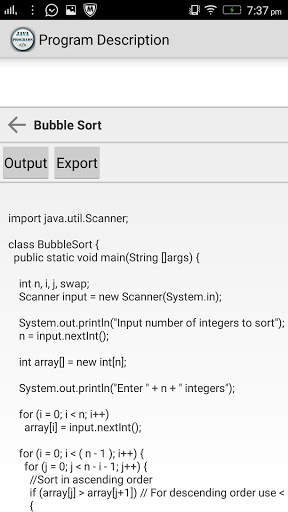 Java Programs App скриншот 4