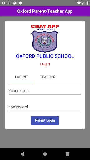 OXFORD CHAT APP screenshot 1