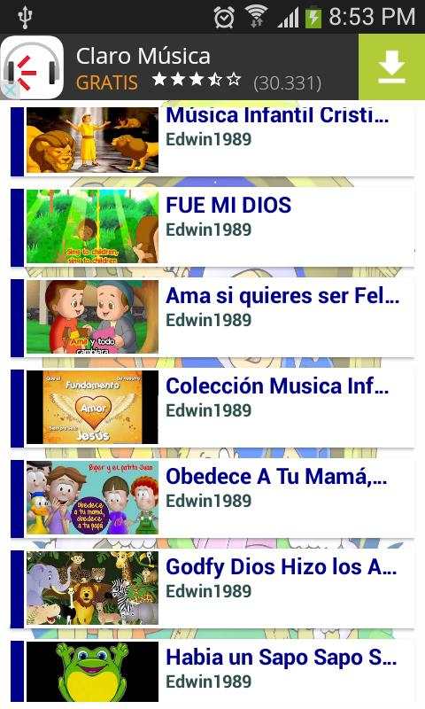 Musica Cristiana Infantil screenshot 2