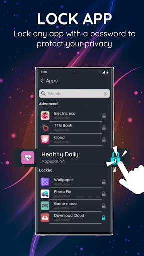 Password Lock App - App Locker 1 تصوير الشاشة