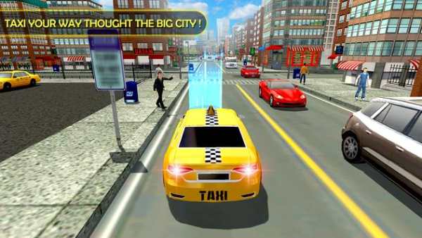 Crazy Taxi City 3D Game screenshot 3