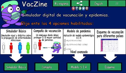 Vaczine, simulador de vacunación screenshot 1